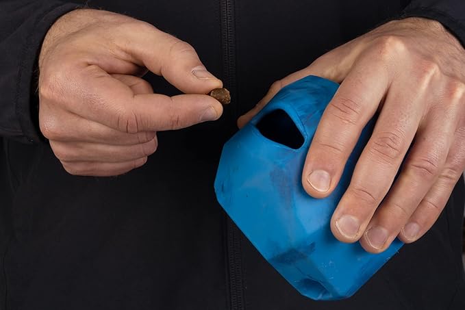 Ruffwear, Gnawt-a-Rock – Durable Interactive Dog Toy, Treat Dispensing, Made from Natural Latex Rubber, Perfect for Power Chewers, Purple Orchid