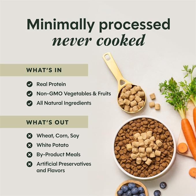 Instinct RawBoost Mixers, Freeze Dried Dog Food Topper, Grain-Free Recipe - All Natural Beef, 14 oz. Bag