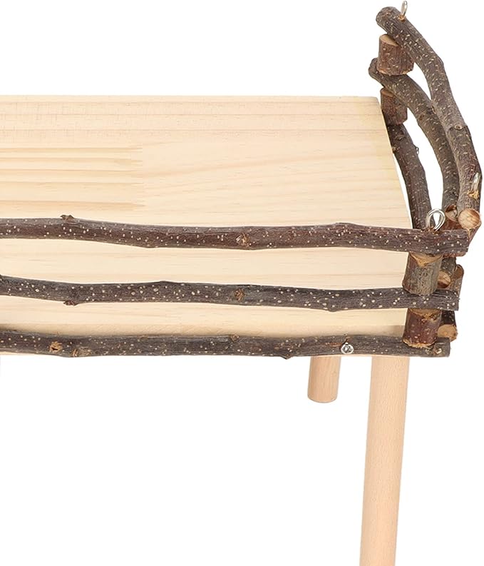 Ejoyous Hamster, Hamster Play Wooden Climb with Climbing Ladder for Dwarf Syrian Hamsters and Small Animal