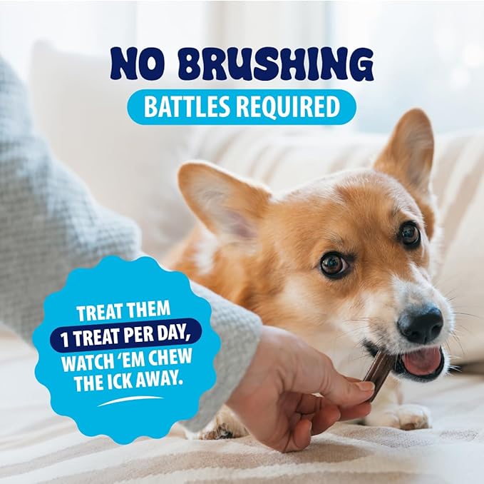 Dental Fresh Dental Treats for XS Dogs, Vet-Formulated Teeth Cleaning Dental Sticks to Help Reduce Plaque and Tartar and Freshen Breath, 64 Count Brush Free Dental Chews for Dogs up to 10 lbs