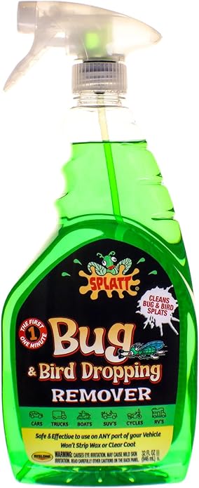 Rislone Splatt Bug and Bird Dropping Remover, 32 Fl Oz, (Pack of 1)