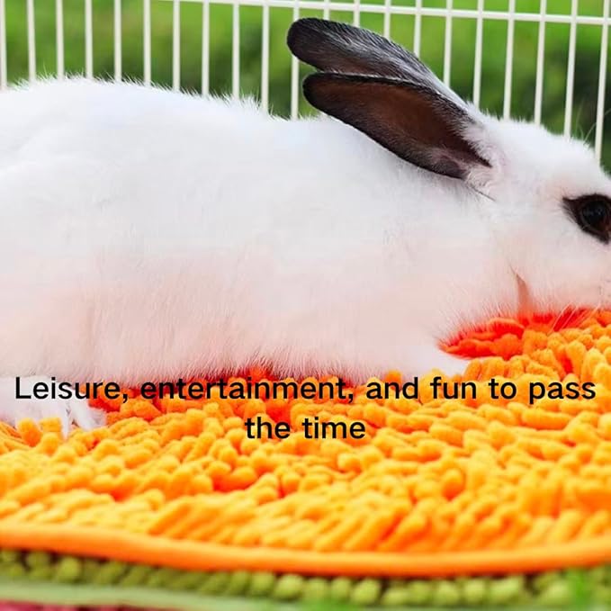 2PCS Guinea Pig Liner Washable Rabbit Cage Liner Guinea Pig Fleece Mats Reusable Bedding Pee Pads for Ferret Bunny Chinchilla Small Animals (Yellow,23.62" LX15.75 W)