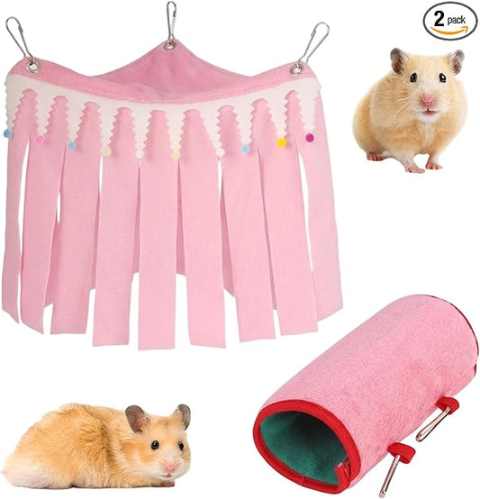 Guinea Pig Hideout, Guinea Pig Hides, Small Animal Hideaway with Two Styles, Cozy Shelter for Pet Hamsters, Durable Design and Safe Materials for Cage Enrichment