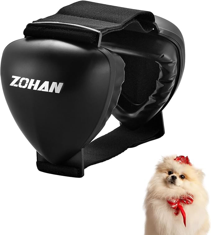 ZOHAN DG02 Upgraded Dog Ear Muffs Noise Protection - Dog Headphones Noise Cancelling with No Plastic for Fireworks, Thunder