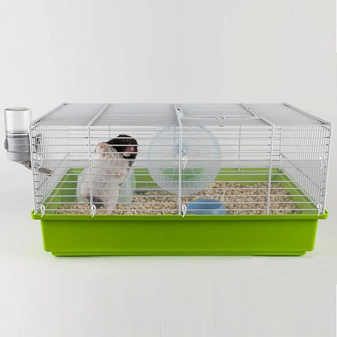 Pet Cage Liner Protection, Rabbit Cage Plastic Panels, 18 PCS Cage Urine Guard for Rabbit, Guinea Pig, Hamster, Hedgehog, Chinchilla, Ferret, Bunny - Transparent, 11.8"x7.9"