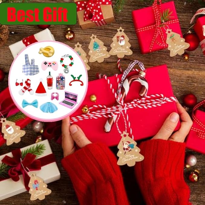 36pcs Random Cute Accessories for Dogs and Cats,Necklace Collar Clothes Glasses Hat Laptop Bow Food and Drink Fit for Shorthair Cat Collie Dachshund Cocker Spaniel Great Dane Deer Pet Figure