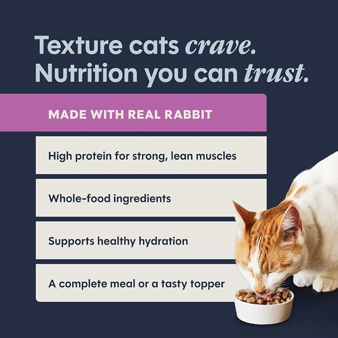 Instinct Flaked Entrees, Wet Canned Cat Food, Rabbit, 3 oz. (24 Count)