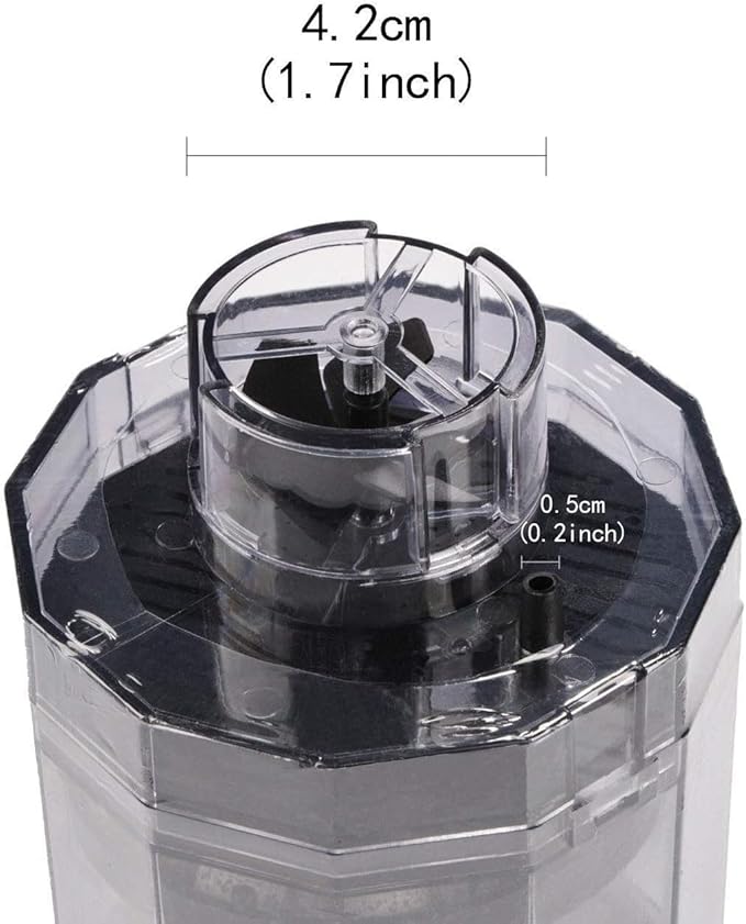 RUIAN Fish Tank Filter, Fish Tank Pump and Filter System with Multi-Layers Lilter Aqurium Water Cleaner for Large Fish Tank Turtle Tank