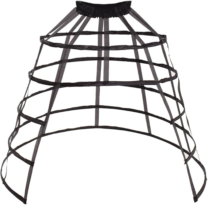 Pannier Petticoat Women Victorian Bustle Cages Hoop Skirt Cage Skirt for Women
