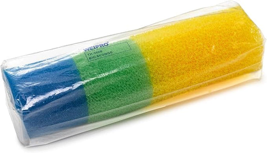 Cylindrical Fish Tank Filter Sponges, 3 Coarse Grades, Aquarium Filter Foams for Model TH-330B Internal Filter, Including 1 Fine Sponge, 1 Medium Sponge, 2 Coarse Sponge(TH280AB-S)