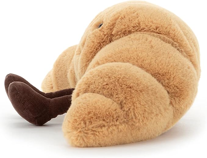 Jellycat Amuseables Croissant Stuffed Toy, Small 8.5 inches - Pastry Plush - Fun Gift Idea