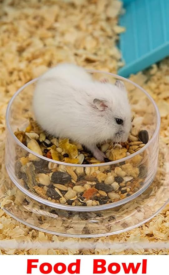Extra Large 23" Multi-Tiers Easy Setup Hamster Palace Gerbil Habitat Mouse House Mice Home Critters Cage Complete Set of Accessories Expandable Customizable Hide House Food Bowl Running Wheel