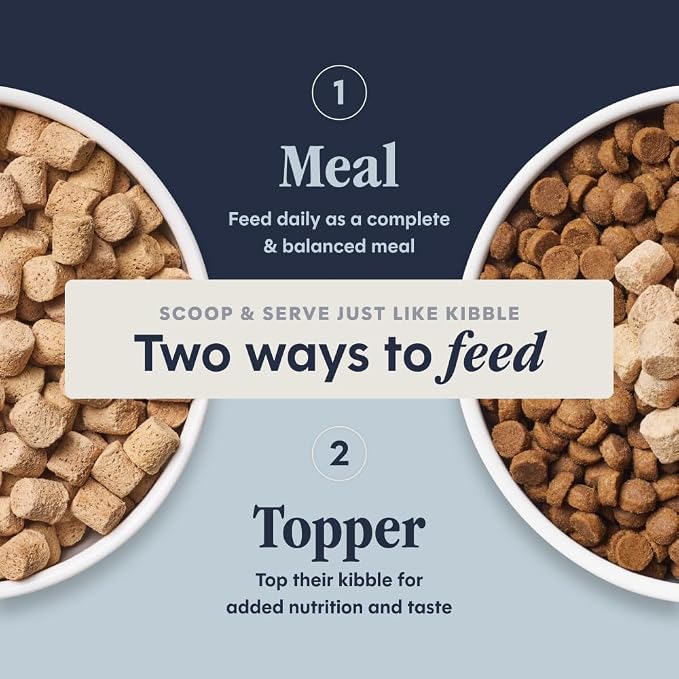 Instinct Freeze Dried Raw Meals, Natural Cat Food, Surf & Turf, 24 oz. Bag