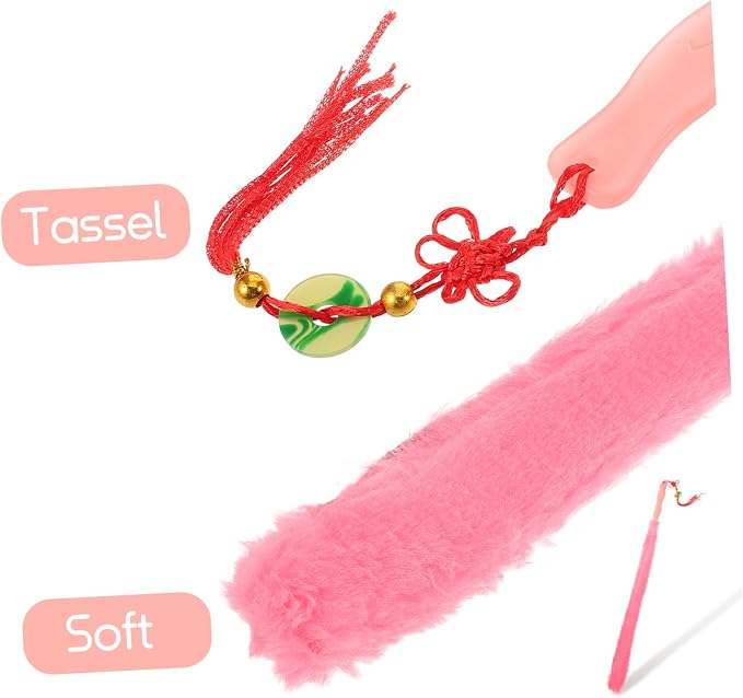 Milisten Guzheng Cleaning Brush Zither Care Brush Soft Rabbit Hair String Instrument Musical Instrument Cleaner