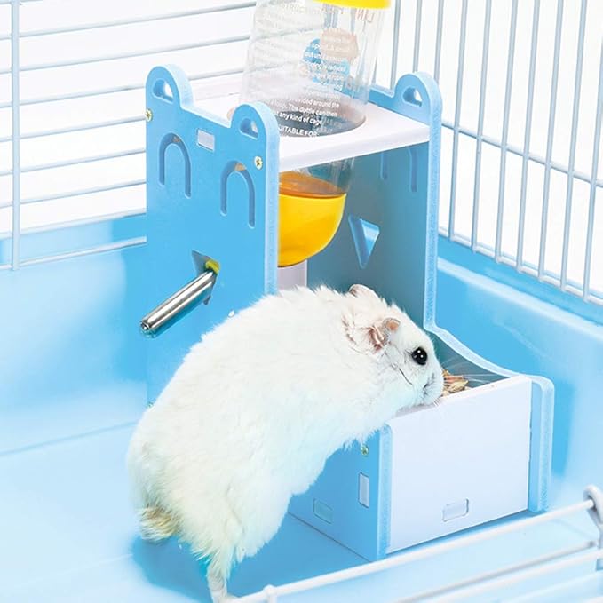 2 in 1 Hamster Feeder and Water Dispenser for Rats and Hamsters