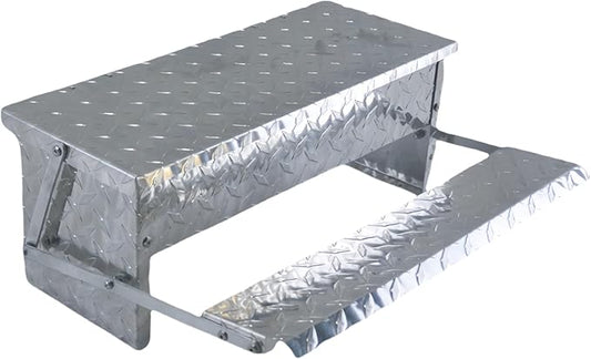 Treadle Large Poultry Feeders Aluminium Automatic Chicken Feeder No Waste Rat Proof Trough with Weatherproof Lid for Duck Fowl 11 lbs Capacity