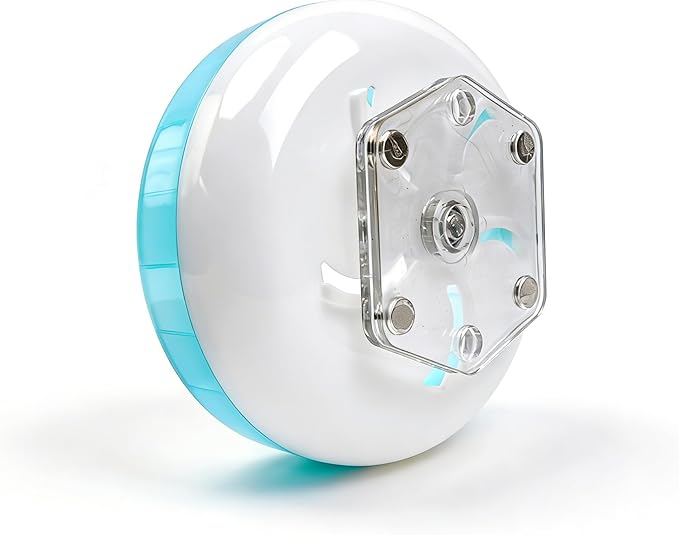 Magnetic Hamster Wheel 7 Inch Silent Exercise Wheel No-Drill Cage Mount Z5101-6
