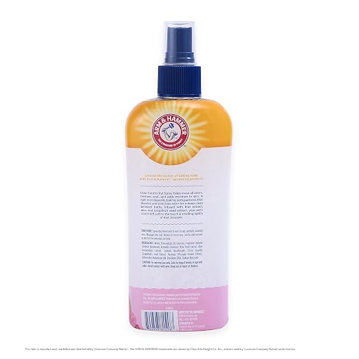 Arm & Hammer for Pets Super Deodorizing Dog Spray with Baking Soda for Odor Control Freshens Coat Between Baths pH Balanced Formula for Dogs Kiwi Blossom 8 FL OZ 2 Pack Dogs and Puppies Daily
