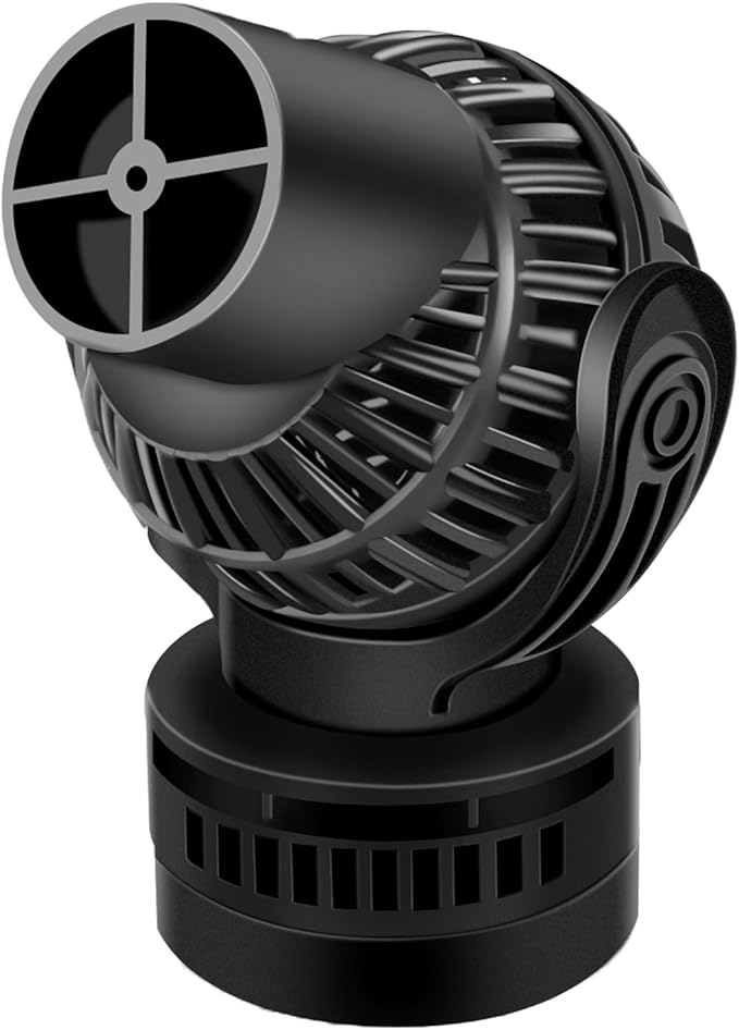 FREESEA Aquarium Circulation Pump Wave Maker Power Head with magnetic mount Suction for 20-75 Gallon Saltwater Freshwater Tank (1050 GPH, Black)
