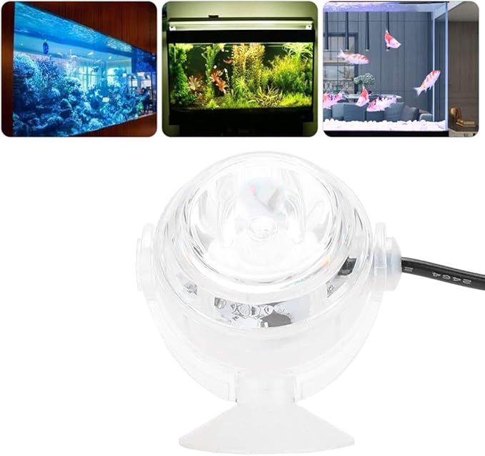GLOGLOW LED Aquarium Light for 12-18 Inch Planted Tank, Full Spectrum Fish Tank Light with 24/7 Mode, Sunrise-Daylight-Cycle, Adjustable Timer & Brightness, IP68 Extendable Brackets