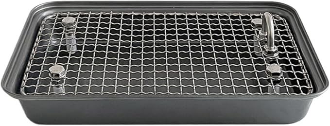 Bunny Litter Box - Removable Litter Box, Reusable Training Pan, Stainless Steel Potty Trainer | Small Medium Animals Rabbits for Small Medium Animals Rabbits