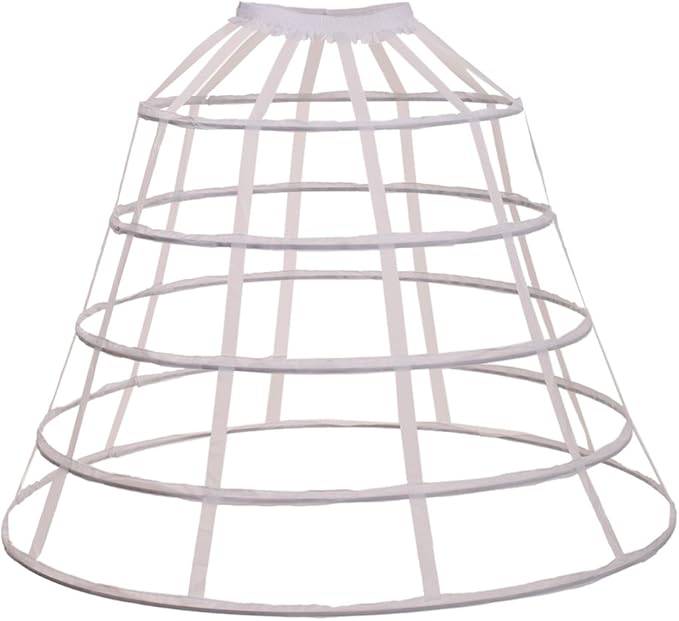Pannier Petticoat Women Victorian Bustle Cages Hoop Skirt Cage Skirt for Women