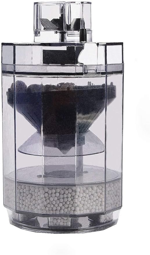 RUIAN Fish Tank Filter, Fish Tank Pump and Filter System with Multi-Layers Lilter Aqurium Water Cleaner for Large Fish Tank Turtle Tank