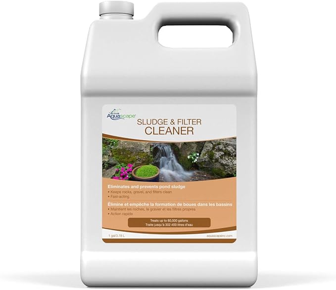 Aquascape Sludge & Filter Cleaner/Liquid 4 Liter / 1 gal