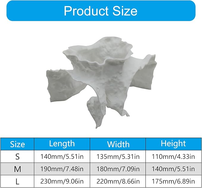 Aquarium Accessories, Fish Tanks Decoration Cottage Ornament for Fish Tanks Landscape Hideouts Cave Decors Bettas House Cave Ornament for Landscapes