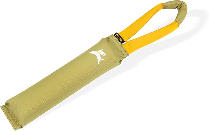OllyDog Tugger | Durable Dog Tug Toy | Recycled | Tough Dog Bite Pillow | Handle | Interactive Pull Toy | Fetch & Training (Alchemy)
