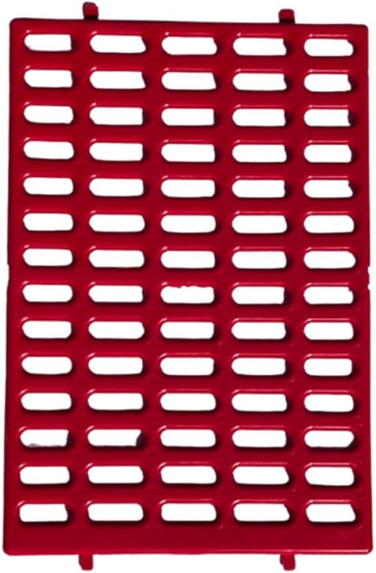 Saguaro Acres Rabbit and Small Animal Cage Resting Mat for Wire Floored Cages (Red)