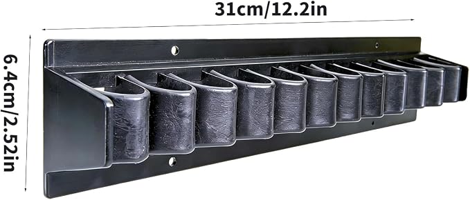 Long Whip Tool Storage Rack Wall Mounted Whip and Crop Holder Wand Display Stand for Professional Riders Horse Rack