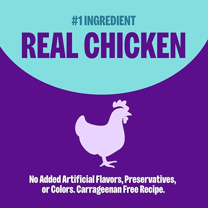 Wellness Complete Health Gravies Adult Canned Wet Cat Food, Natural, Protein Rich, Grain Free, Chicken Entrée Recipe, 3 oz, Pack of 12 Cans