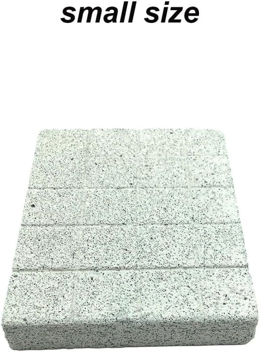 Shelltech Small Animal Grinding Lava Stone, Hamster Grinding Claw Pad Grinding Teeth Block for Hamster Chinchilla Rabbit (5.9"*4.7"*0.98")