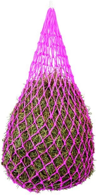 Weaver Equine Slow Feed Hay Net, 36” Small Hole Synthetic Rope Horse Hay Feeder for Slower Feeding, Ideal Horse Hay Net for Horse or Goat Shows