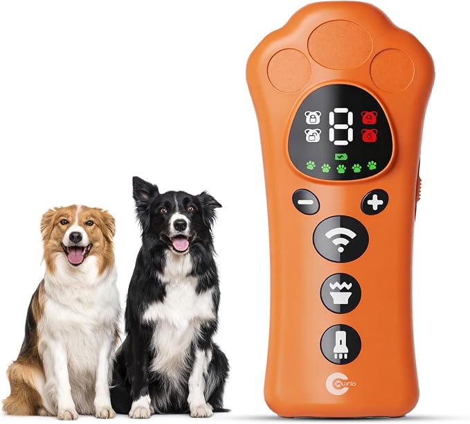 New Ultrasonic Dog Deterrent with 0-9 Variable Frequency Gears, 180° Wide Coverage, Multi-Breed Compatibility, and Built-in Flashlight – Safe & Effective Bark Control and Training Tool