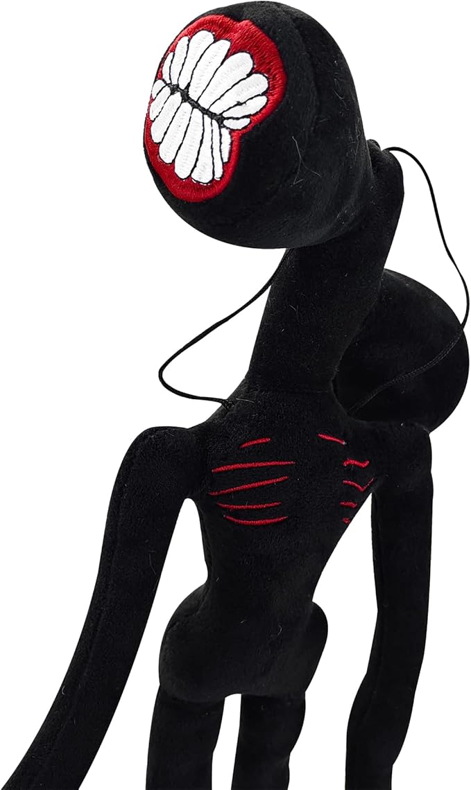 Monster Plush Stuffed Toys Limbs Movable Cartoon Cat and Dog Doll 22 inch, Plush Toys for Home Decoration The Best Gift for Halloween and Christmas Party Birthday Gift (Black Head)