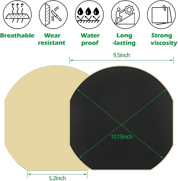 12 Pack Horse Hoof Tape Cotton Strong Sticky Horse Hoof Wraps Simple, Breathable Hoof Packing for Hoof Wound Management and Laminitis Abscess Relief Additional Protection for Horse Hoove