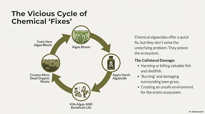 Bio-Pure Pond & Aquarium is (Whey) Better. Ask Rufus: Why is Bio-Pure with (DPW) Better? – 50/50 Dual-Action for Water Clarity + Bottom Waste/Sludge - Treats up to 7,000 gal. (Microbe Nutrition)