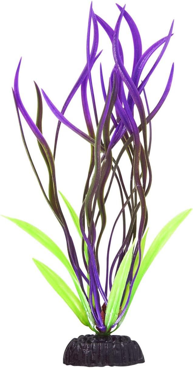 Underwater Treasures Pearl Finish Wave Val - Green/Purple - 8"
