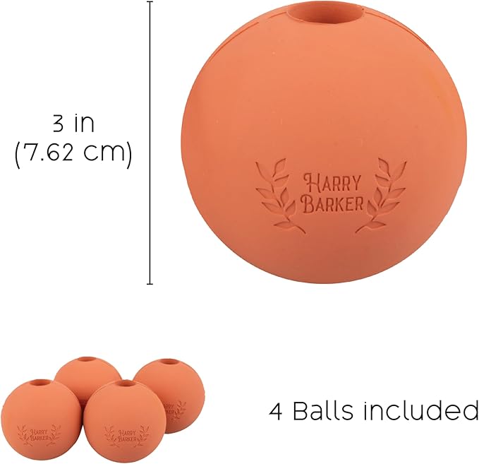 Harry Barker Rubber Balls and Rubber Chew Stick for Dogs