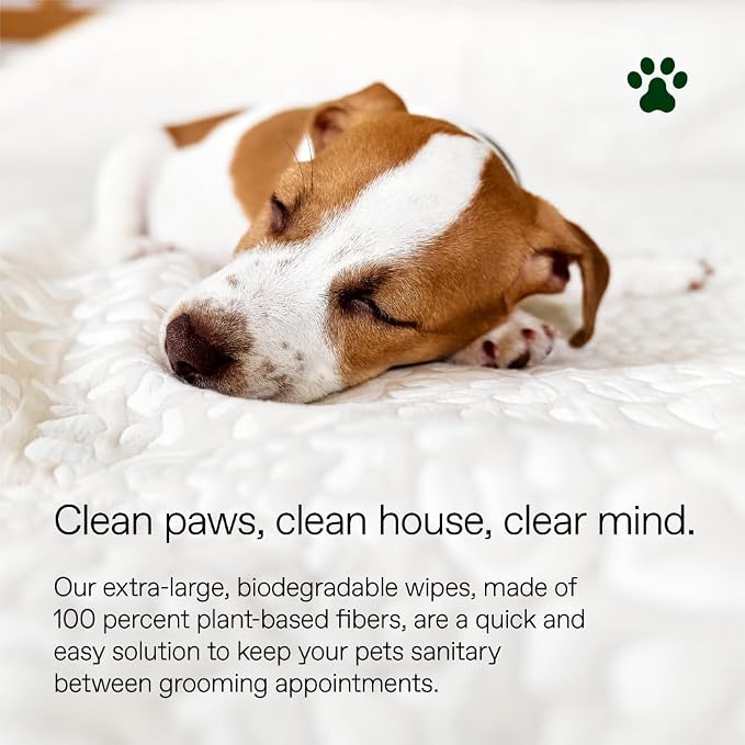 ALŌH Hypoallergenic | All-Natural | Multi-Purpose Pet Wipes. Lavender + Wild Mint 3 Pack of 50ct Wipes (150 Wipes)