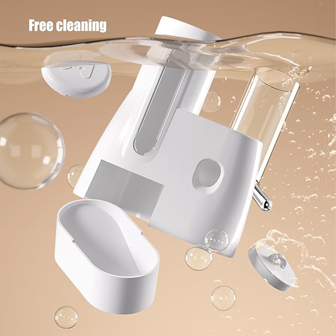 Guinea Pig Water Bottle Hamster Bottle with Stand Automatic Feeder and No Drip Water Dispenser Large Capacity Leakproof Automatic Feeder Cage Accessories for Small Animals