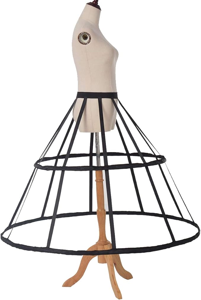 Pannier Petticoat Women Victorian Bustle Cages Hoop Skirt Cage Skirt for Women