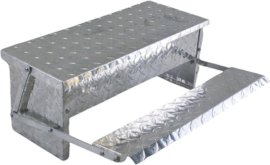 Treadle Large Poultry Feeders Aluminium Automatic Chicken Feeder No Waste Rat Proof Trough with Weatherproof Lid for Duck Fowl 18 lbs Capacity