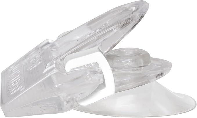 Ocean Nutrition Fish Feeder Seaweed Clips for Saltwater Fish - Aquarium Suction Cups, Holds Food Intact, Prolongs Feeding Process, Pack of 2 for Tangs, Rabbitfish, Marine Angelfish, Wrasses, Damsels