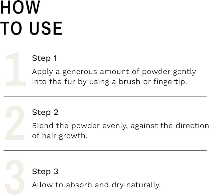 Eye Envy Tear Stain Remover Powder for Dogs and Cats. Natural, Safe Formula. Apply Around Eyes. Absorbs and Cleans Tears and Staining. Keeps Area Dry. Made in The USA. (2.5 oz)