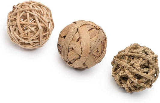 Niteangel Small Animal Activity Toy, Fun Pet Balls for Chinchilla Guinea Pig Rats Rabbits Hamster Gerbil Degu Bunny and Other Small Animals