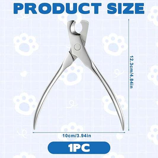 Stainless Steel Dog Clippers for Nails, Cat Nail Trimmer Puppy Dog Nail Clippers, Dogs Nails Cutter for Toenail Grooming, for Large, Medium, Small Dogs, Cats, Pet