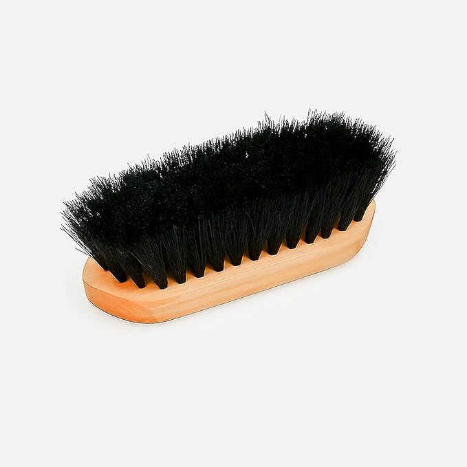 Medium Livestock Brush for Goat, Cattle, Cow | Goat Supplies & Accessories, Brushes for Grooming, Wood Handle